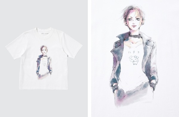a-nana-designed-by-yazawa-ai!-uniqlo’s-“ut”-collaboration-t-shirts-include-“nana”-and-“tenai”