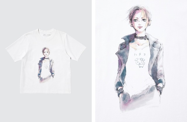 Yazawa Ai x Uniqlo Graphic T-shirt Brand