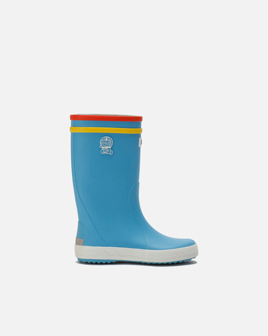 <AIGLE> and <Doraemon> Capsule Collection “Lollipop Rubber Boots” (C) Fujiko-Pro” width=”384″ height=”480″> </figure>
</p></div>
<p>Items that can be enjoyed on rainy days, such as Doraemon’s ponchos and rain boots, are now available from the French-born outdoor brand AIGLE. It will be released sequentially from May 14th, 2025, and a limited-time pop-up store will also be opened at Hankyu Umeda Main Store (Osaka City).</p>
<figure><img loading=