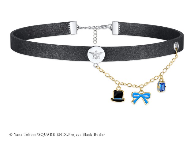 Leather choker for the anime
