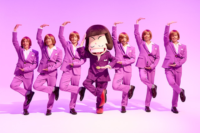 From left: ISSA, KIMI, KENZO, (Iyami), U-YEAH, TOMO, YORI)